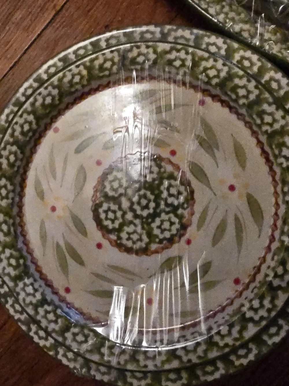 Temptations Old World Green Serving Platters Set Of 5